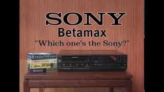 a Sony Betamax commercial i made