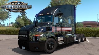 ATS 1.37: MACK ANTHEM NEW TRUCK (American Truck Simulator)