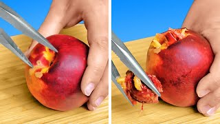 How To Easy Peel And Cut Fruits