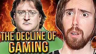 Asmongold Reacts To "The Decline of Gaming" | By The Act Man