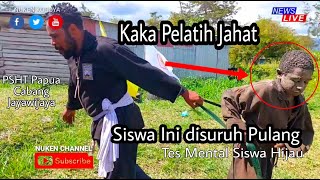 Tes Kenaikan Sabuk Hijau ke Putih Kecil PSHT Papua Cabang Jayawijaya 2022