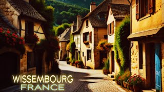 Wissembourg,the France  you have never seen🇫🇷!  French village tour 4K