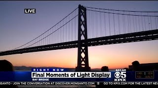 Bay Bridge Lights Fade To Black For Temporary Hiatus