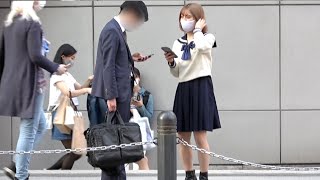 【逆ナン】女子高生にナンパされたら連絡先交換する？しない？