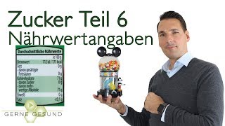 Zucker Teil 6: Wie ließt man Nährwertangaben richtig \u0026 was ist alles Zucker? - Gerne Gesund