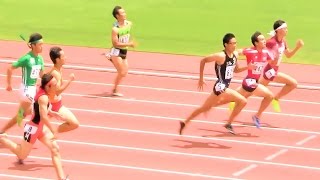 2015インターハイ陸上 男子200m予選7組20150801