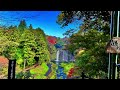 amazing shiraito waterfalls during autumn