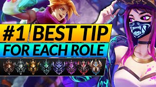 1 SECRET TIP to RANK UP FAST on EVERY ROLE - Challenger Coach Tricks - LoL Pro Guide