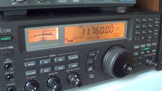 Shortwave radio Tuning 25 meter band icom ic r 8500