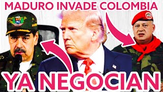 📛 TRUMP y MADURO ya NEGOCIAN: Edmundo no es la prioridad 📛 DIOSDADO CABELLO invade Colombia y Brasil