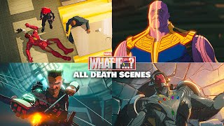 ❊ Marvel's What If...? || All Death Scenes [+1x09]