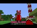 why curesed peppa and chucky is wanted mikey and jj became police at 3am minecraft maizen