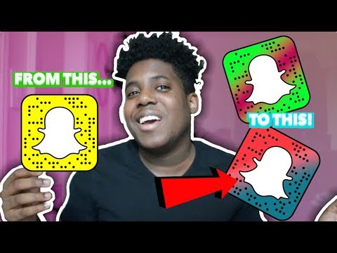 How To CHANGE Your SNAPCHAT SNAPCODE COLOR! How To CHANGE Your SNAPCHAT SNAPCODE COLOR!