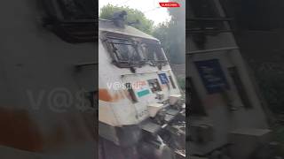 Telangana Express Crossing Samata Express #indianrailway #wap7 #youtubeshorts #vairal