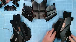 Build the Batmobile Tumbler stages 92 to 94 from Hachette