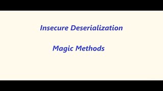 What is Magic Method?