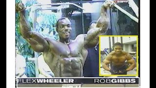 Flex Wheeler and younger brother Rob Gibbs - American Muscle Magazine