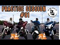 Practice Session #91 - Advanced Slow Speed Motorcycle Riding Skills