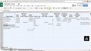 Adding gridlines to a google sheet