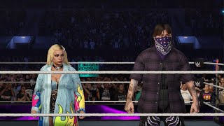 WWE 2K24 Possible Match Iyo Sky VS Liv Morgan Survivor Series 2024 simulation