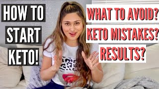 HOW TO START KETO! Top 10 Tips for Ketogenic Diet | What to Avoid? Keto Meal Prep? Results?