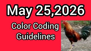 May 25,2026 Color Coding Guidelines