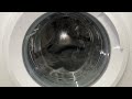 Beko WTK74011W - first wash in new home! (Drum Clean)