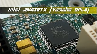 intel AN430TX with Yamaha onboard wavetable-sound playing DOOMII readme tune (OPL4)