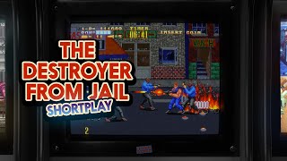 The Destroyer From Jail - 1991 - Arcade - Shortplay | 4K CRT Monitor Simulation