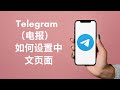 2023 全新 Telegram 电报汉化教程 | Telegram 怎样设置中文 | 超好用的中文插件推荐