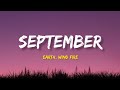 Earth, Wind Fire - September / lyrics