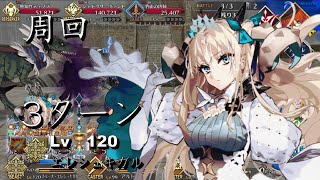 FGO Lv.120 スペース・エレシュキガル 完全体 周回编成 3ターンで 撃破