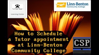 How to Schedule a Tutoring Appointment with Tutortrac at LBCC