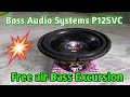 Boss Audio Systems P12SVC Free air Bass Excursion