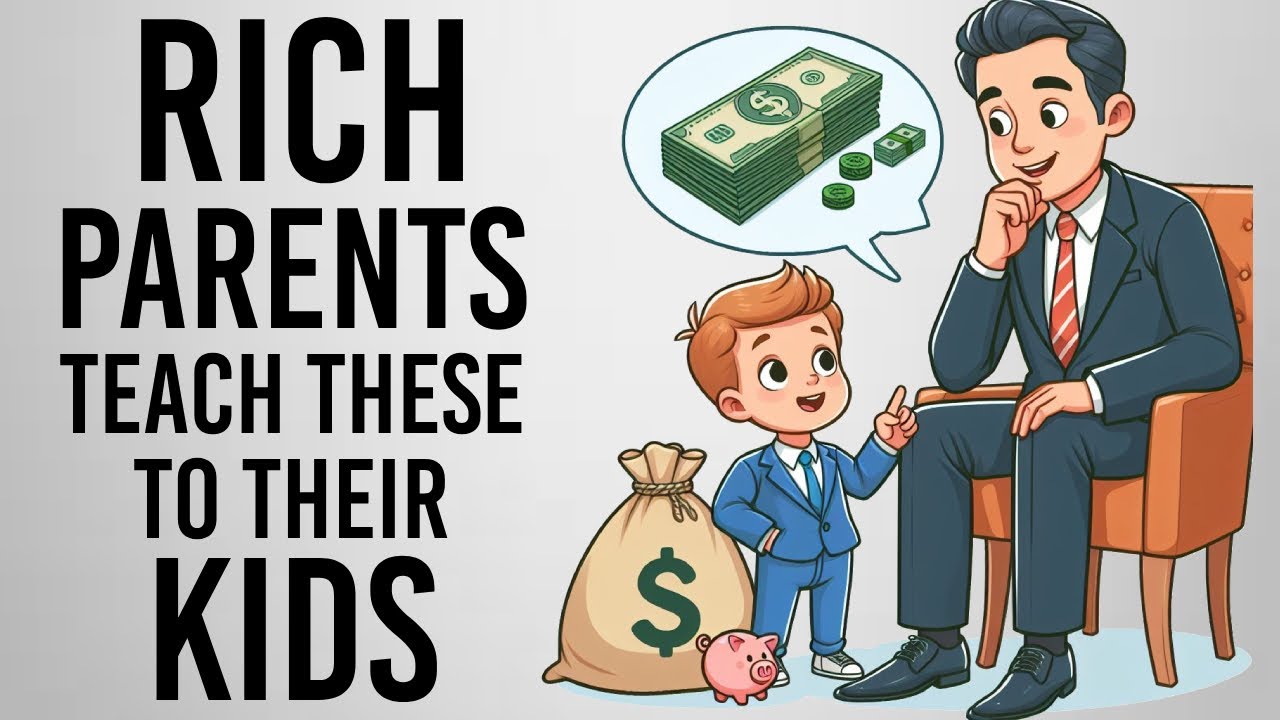 6 Money Lessons Rich Parents Teach Their Kids - YouTube