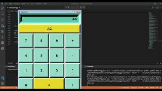 Making calculator using python programming|Amazingcoder #shorts