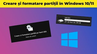 Creare și formatare partiții Hard Disk în Windows 10/11 - 🟣 IT Simplu