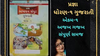 પ્રજ્ઞા ધોરણ-૧ ગુજરાતી અધ્યયન સંપુટ એકમ-૧|પ્રવૃત્તિ ૯ થી ૨૪ની સંપૂર્ણ સમજ| ભાગ-૨|#પ્રજ્ઞા #std1