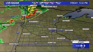 RADAR: Storms roll through Minnesota