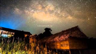 Milky Way Over Bamboo Hut Royal Belum Slide Left