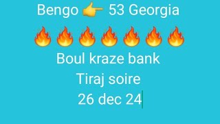 biw biw gg 🔥 boul kraze bank tiraj soire 26 dec 2024 ny fl gg 💯💯💯