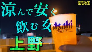 【台東区 上野】猛暑日の夜に 涼みに サクッと飲みに出掛けたら サイコーに気持ち良かった【Ueno Tokyo】 #酒場と私