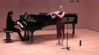 C.M. Widor - Suite, Op. 34 for Flute and Piano. Elizabeth Kleiber, Flute