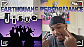 FIRST TIME REACTION!!! | JISOO 'EARTHQUAKE' DANCE PERFORMANCE VIDEO