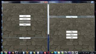 Client-server MMORPG base project (Unity)