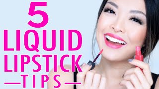 HOW TO: Apply Liquid Lipstick For Beginners | chiutips