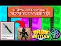 🥳NO ROBUX METHOD🥳 | Get DJ's SWORD OF AGILITY! (RB Battles Sword) | FULL TUTORIAL | Roblox RoBeats