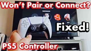 PS5 Dual Sense Edge Controller Not Pairing or Connecting to a PS5 Console? FIXED!