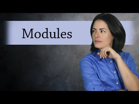 What is a Module? (Abstract Algebra) What is a Module? (Abstract Algebra)