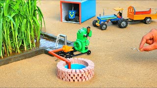 Diy diorama making mini grass chopping machine science project @FunWorldSociety